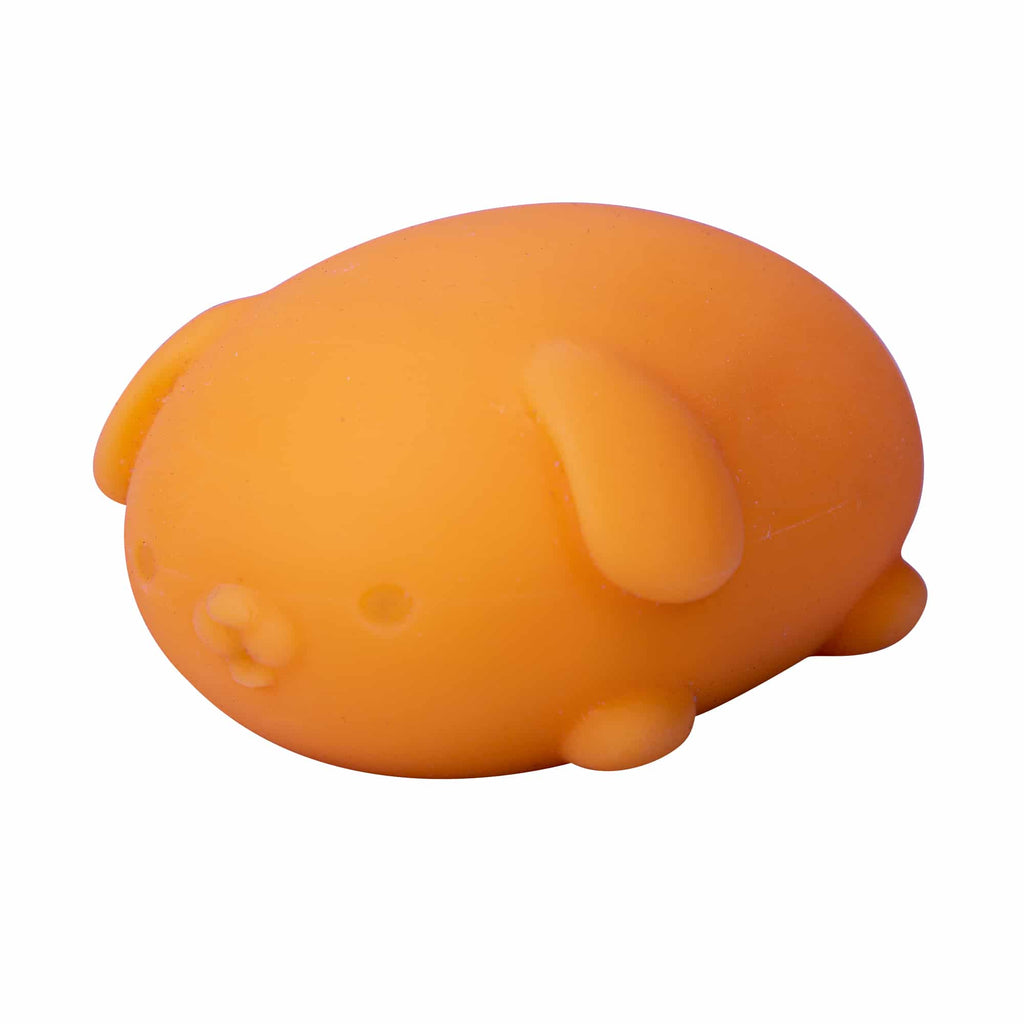 NeeDoh Funky Pup Q7 - Orange 3Q Left