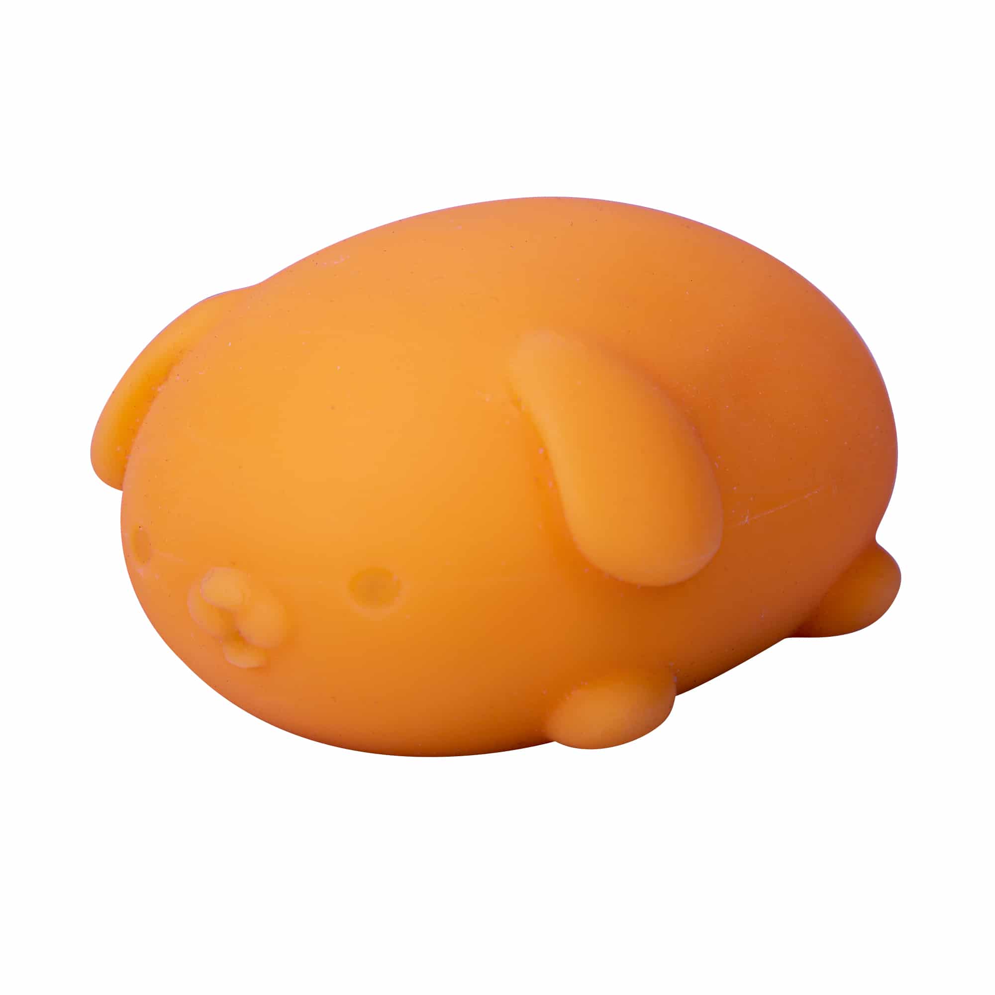 NeeDoh Funky Pup Q7 - Orange 3Q Left