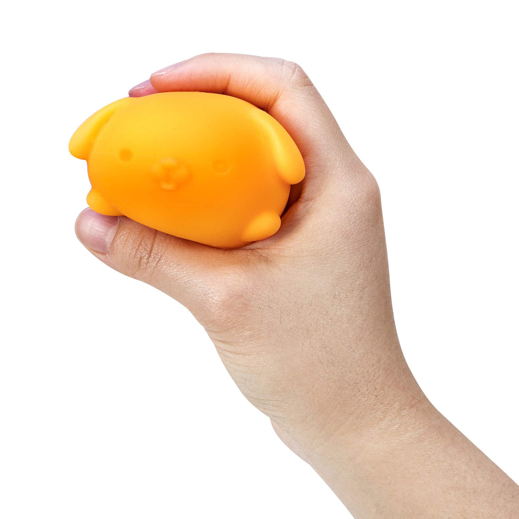 NeeDoh Funky Pup Q7 - Orange in Hand