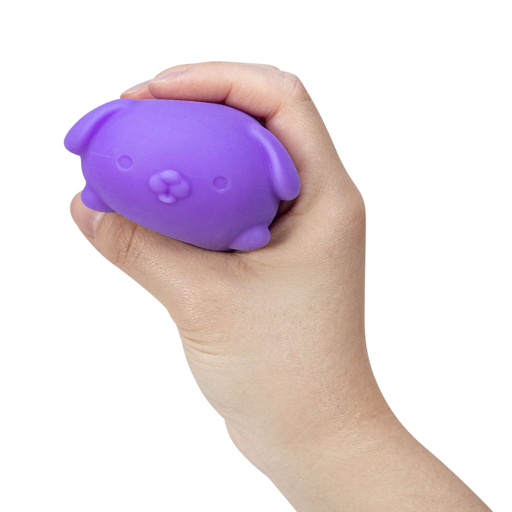 NeeDoh Funky Pup Q7 - Purple in Hand