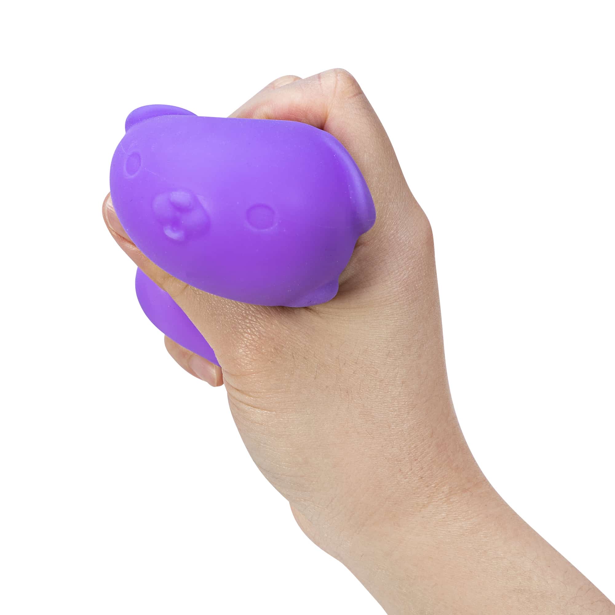 NeeDoh Funky Pup Q7 - Purple Squeezed