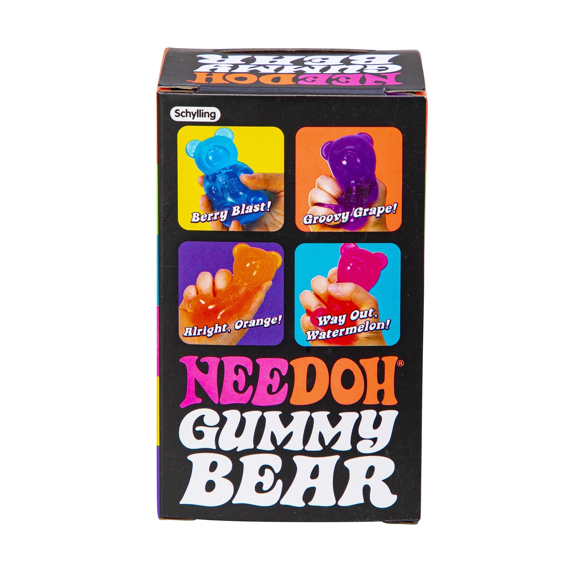 NeeDoh Gummy Bear S7 - Package Back